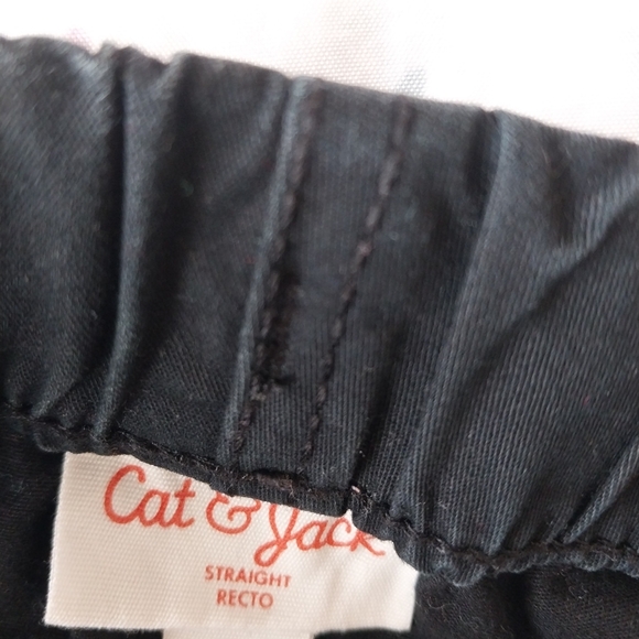 Cat & Jack Kids Black Casual Pants - Picture 3 of 5